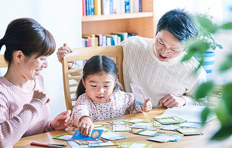 ご両親のための英会話教材もご用意しています。